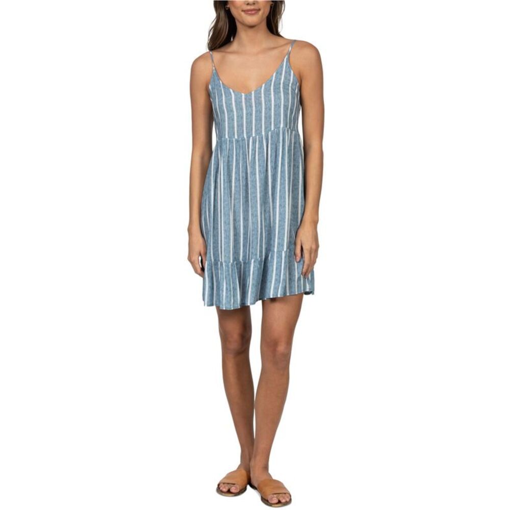 Hurley Womens Dev A-line Dress, Blue, S, DM